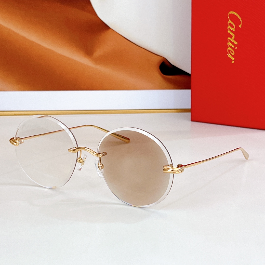  Cartier
MODEL：CT0475
SIZE53-21-145
🔝🔝 变色➕30