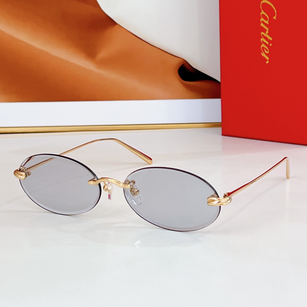  Cartier
MODEL：CT0565S
SIZE60口16
🔝🔝 变色➕30
