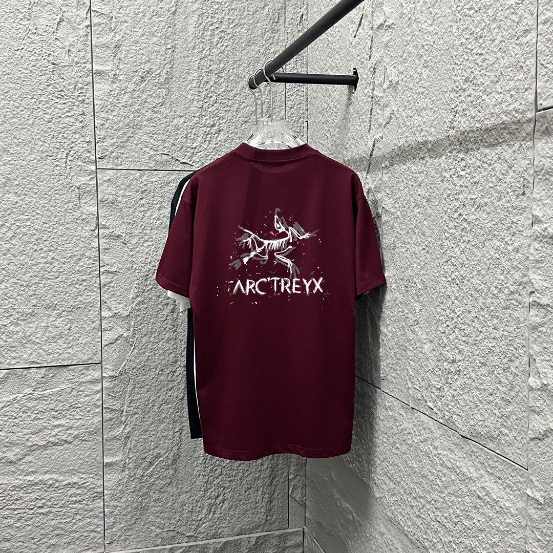 ARC'TERYX*Bird 2025 primavera y verano nuevo estilo moderno Logotipo de letra de patrón clásico personalizado Impresión…