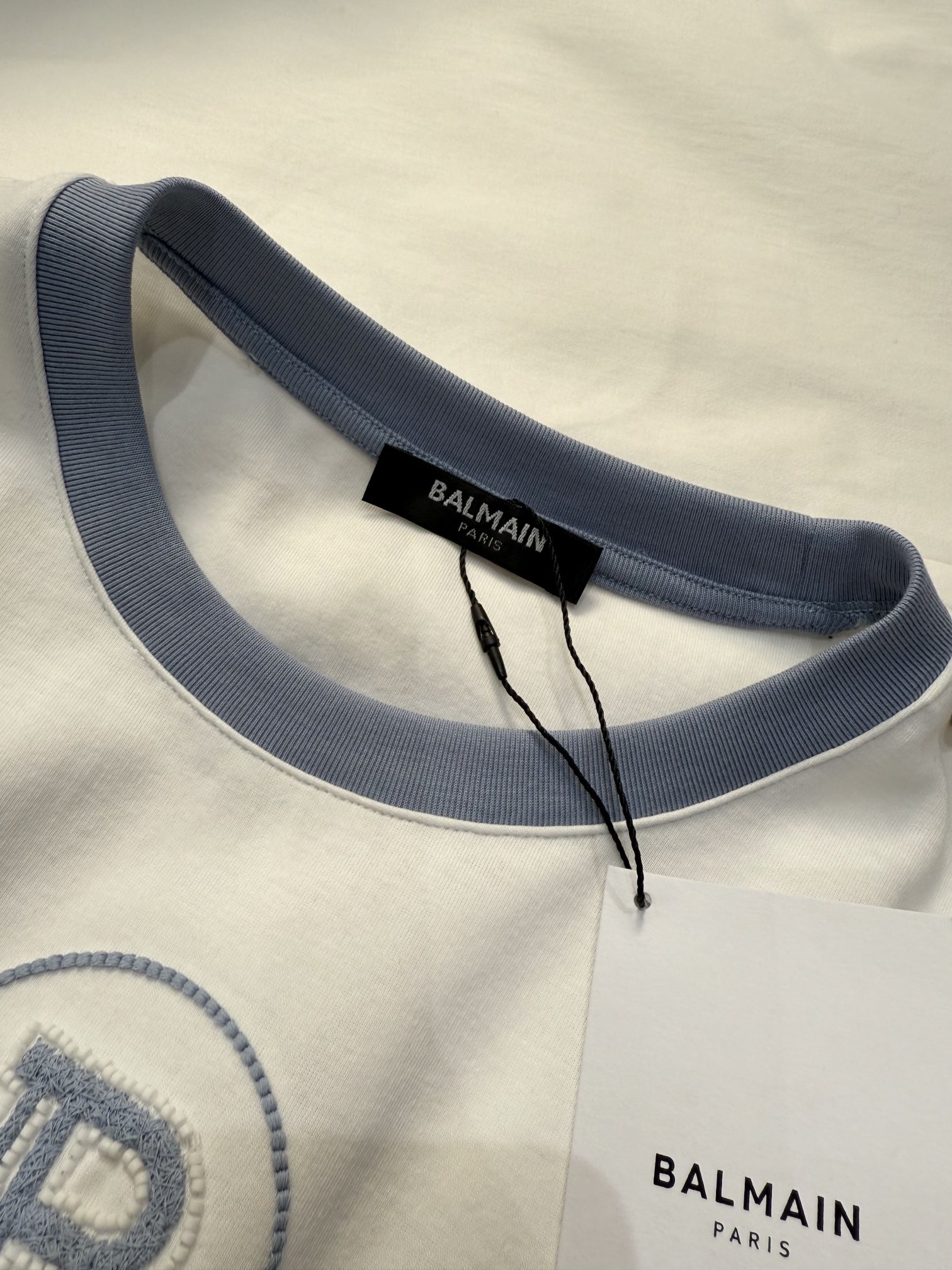 Balman Embroidery T-shirt: Quality Cotton, Fashionable Design, Comfortable Fit - 图片 6