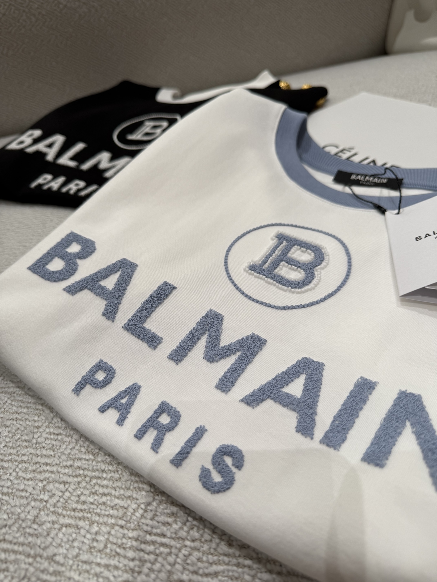 Balman Embroidery T-shirt: Quality Cotton, Fashionable Design, Comfortable Fit - 图片 7