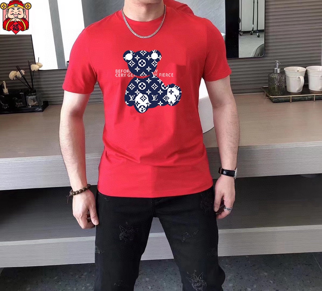 Louis Vuitton 品牌【LV 路易威登】(胖子福音) 男士休闲短袖T恤 2025春夏新品
