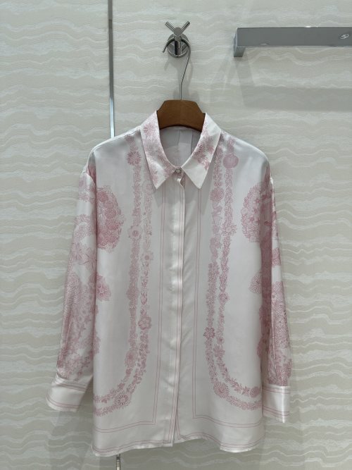 Brides Gala en Fleurs Print Silk Shirt | Elegant & Comfortable Women's Blouse 1 Brides Gala en Fleurs Print Silk Shirt | Elegant & Comfortable Women's Blouse