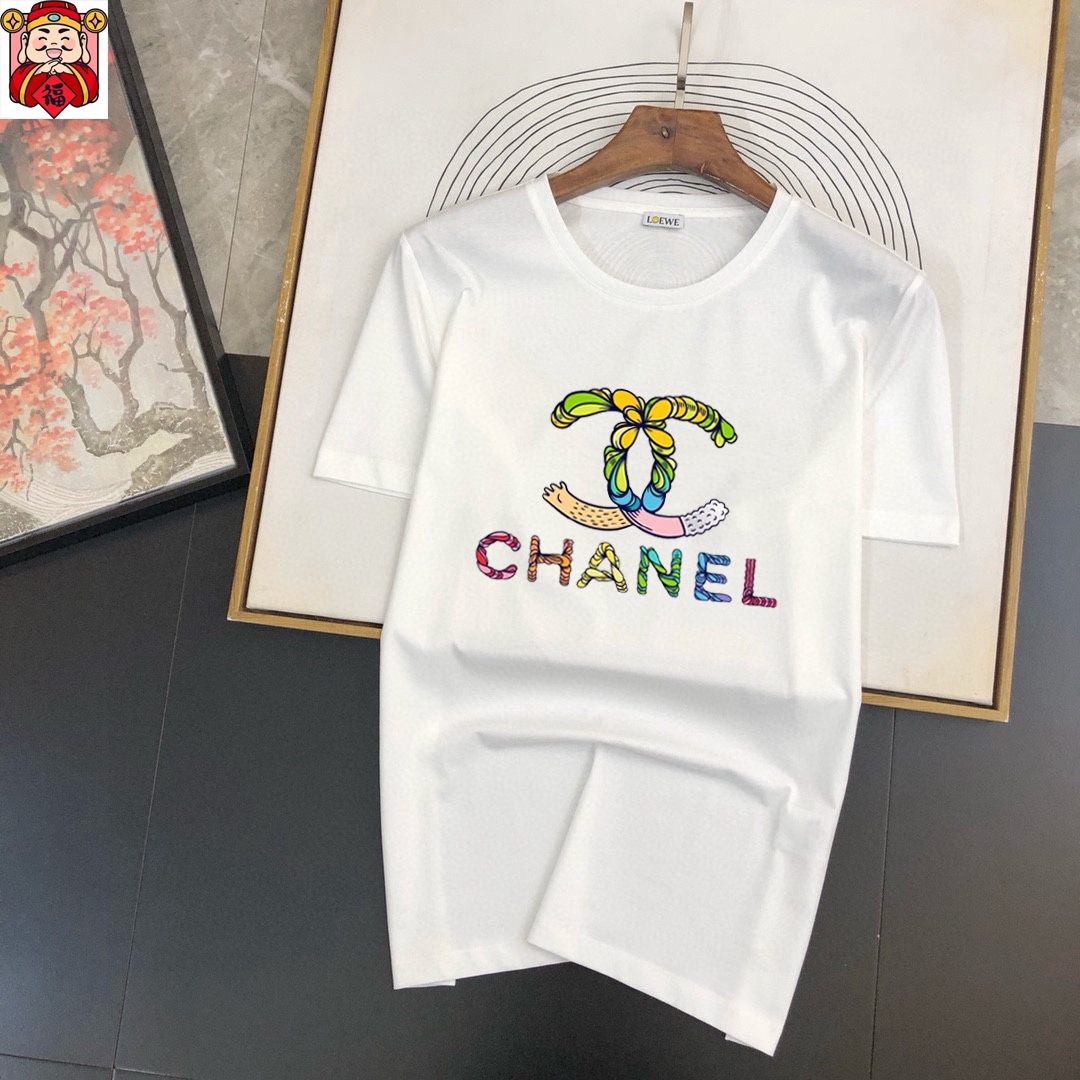 Chanel Men's Casual Short Sleeve T-Shirt with Custom Logo - Spring/Summer 3 i1740663794 1535 2