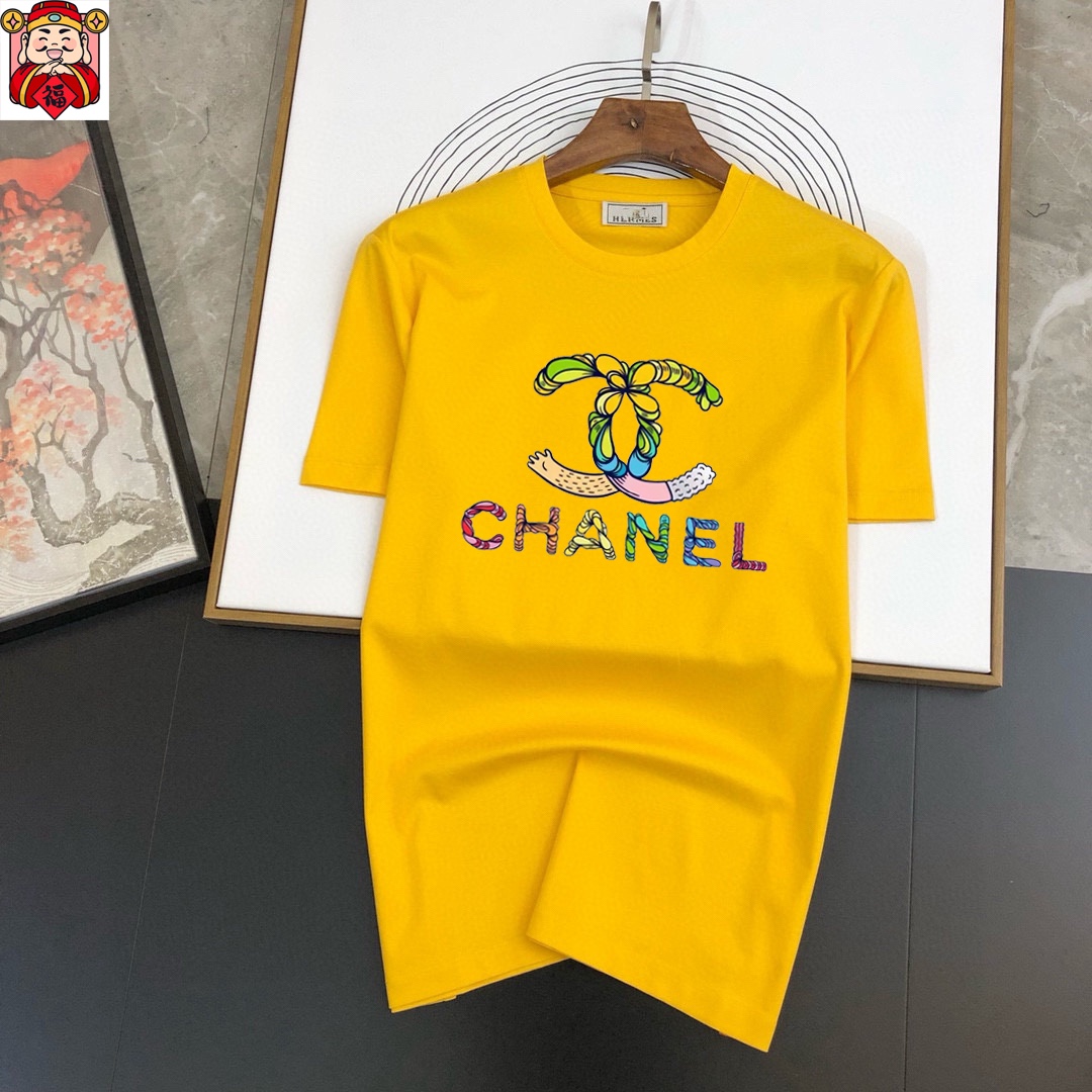 Chanel Men's Casual Short Sleeve T-Shirt with Custom Logo - Spring/Summer 2 i1740663794 4223 1