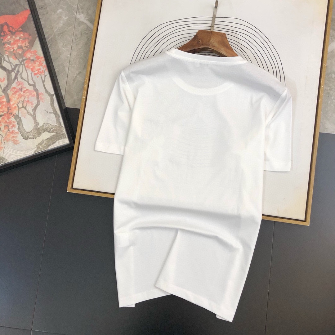 MONCLER Men's Casual Short Sleeve T-Shirt with Logo, Spring/Summer Collection 7 i1740663915 7714 6