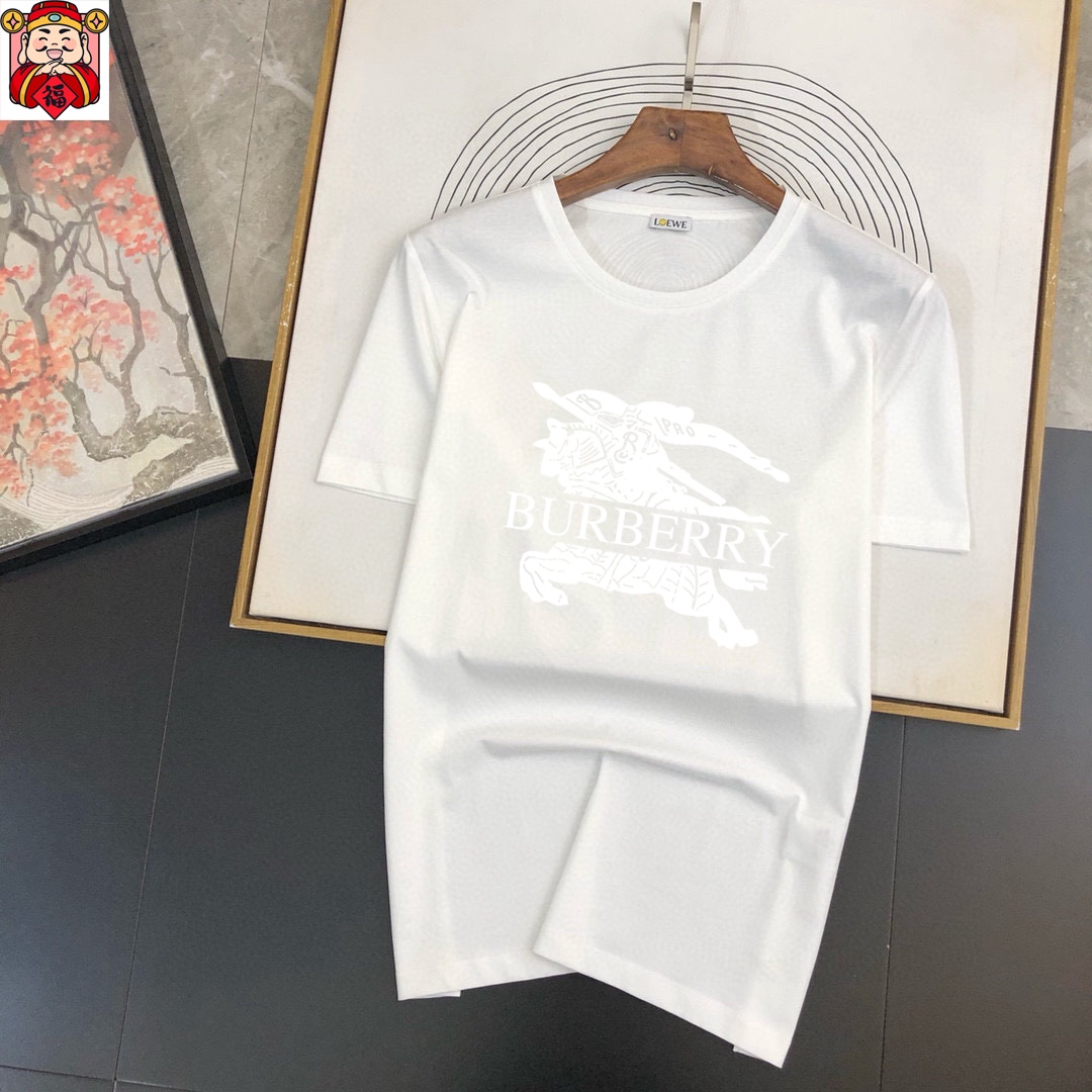 Burberry Men's Green Cotton Logo Tee - Comfortable & Stylish, Sizes M-5XL 6 i1740663949 4442 5