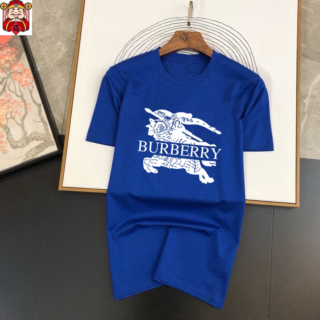 Burberry Men's Green Cotton Logo Tee - Comfortable & Stylish, Sizes M-5XL 2 i1740663949 6944 1