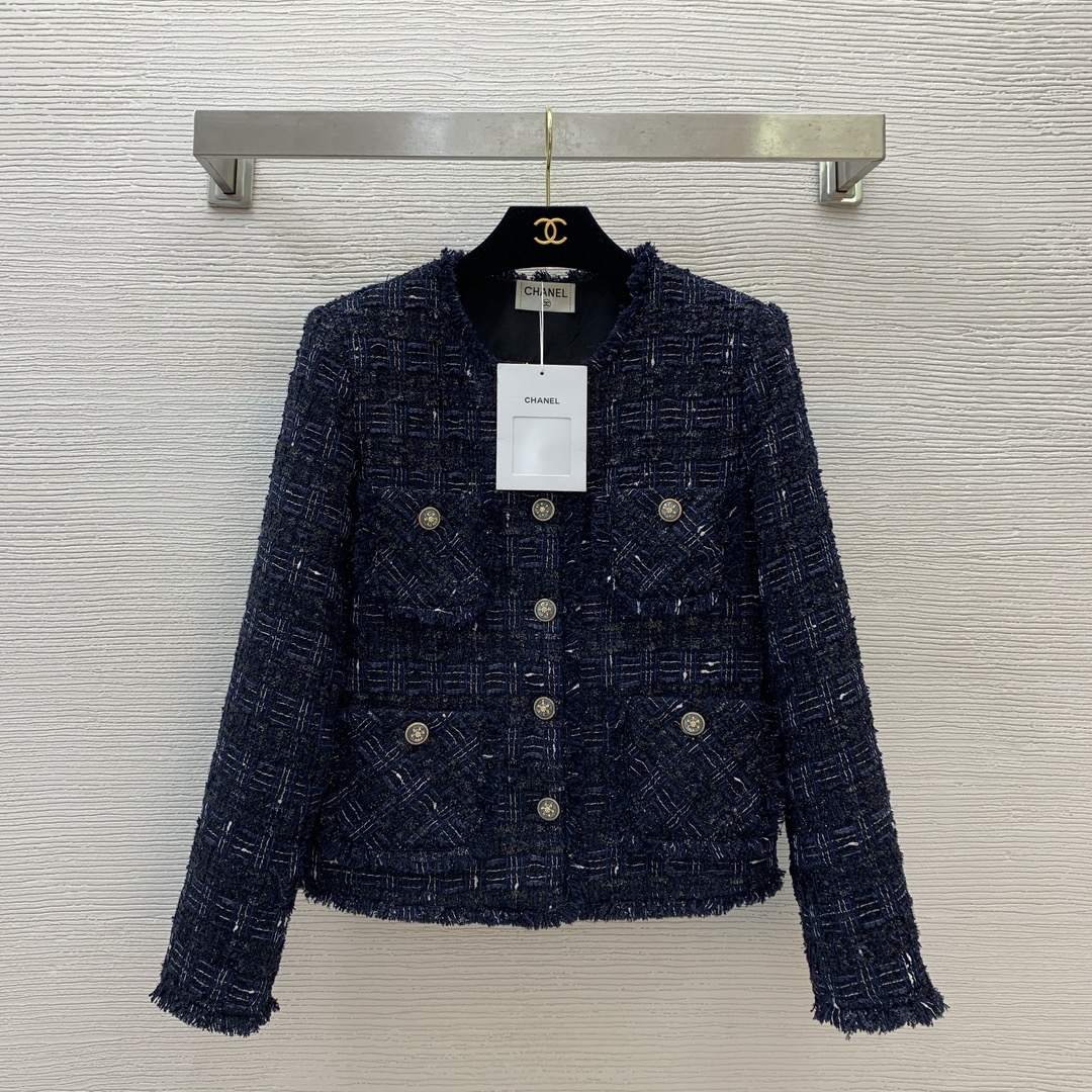 NO:320111,Model number G25022848 CHANE*L new style high-end custom tweed chevron fabric tassel furrow round neck long sleeve short small fragrance jacket!  (M size shoulder width 38, bust 98, sleeve length 58, clothing length 56) hair, chanel, jackets & coats, alexander wang19860909款号G25022848 CHANE*L新款 高端定制粗花呢编织格纹面料流苏毛边圆领长袖短款小香外套！（M码肩宽38,胸围98,袖长58,衣长56）发,,chanel,jackets & coats,alexander wang,Women's clothing