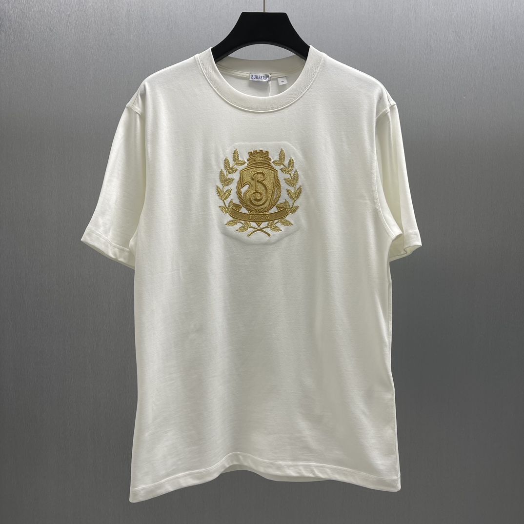🧧Camiseta de algodón con insignia de la letra B BBR Talla: S-XL Descripción del producto Camiseta, confeccionada en te…