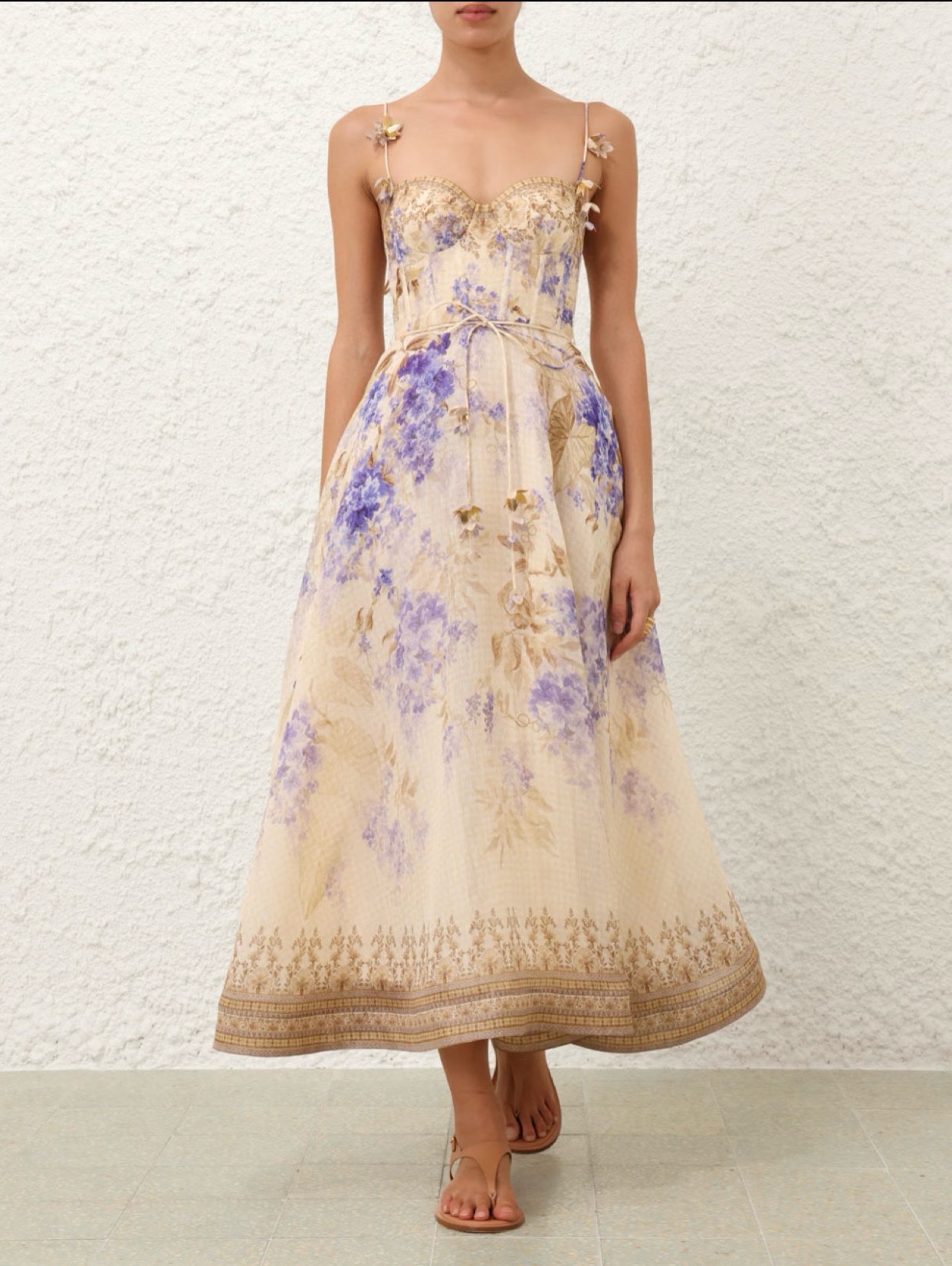 NO:320108,Model number G25022839 ZIMMERMA*N high-end customization of Australian brand. Temperamental celebrity floral print waist-covering large skirt with long suspender dress with belt!  1.2.3.4/SMLXL (1 size bust 74~84 back tight, waist 64, skirt length 111 without shoulder straps) hair, skirts, alexander wang19860909款号G25022839 ZIMMERMA*N兹默曼澳洲品牌高端定制 气质名媛花卉印花收腰大裙摆长款吊带连衣裙配有腰带！1.2.3.4/SMLXL（1码胸围74～84后松紧,腰围64,裙长111不含肩带）发,,skirts,alexander wang,Women's clothing