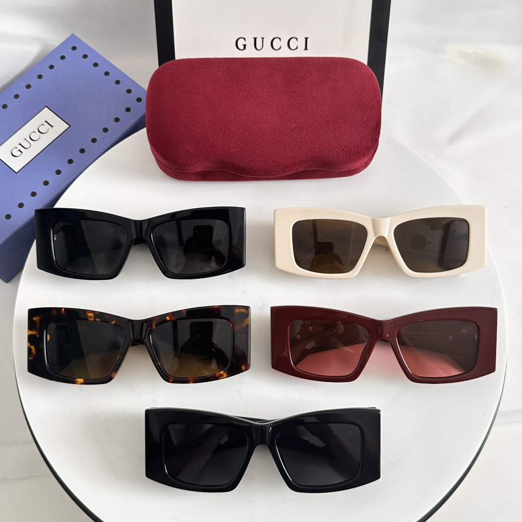 ‼️ 官网图 GUCC*🐝🐝🐝MODEL：GG1842S 🐝🐝🐝SIZE：53口16-145🐝🐝🐝
