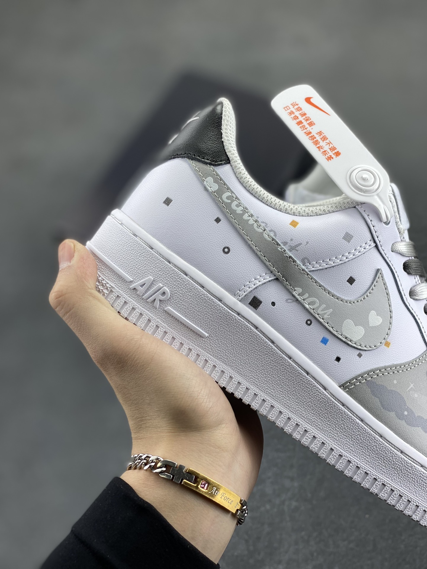 图片[6]-Nike Air Force 1 Low’07 云朵 配色 空军一号低帮休闲板鞋 定制皮料 原厂3D打印 定制鞋盒 原楦原纸板 纯正空军版型 内置全掌气垫 货号：CW2288-312 尺码：36 36.5 37.5 38 38.5 39 40 40.5 41 42 42.5 43 44 44.5 45-选品中心