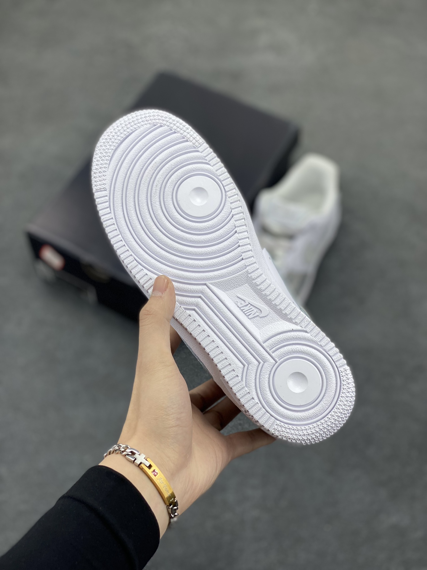 图片[5]-Nike Air Force 1 Low’07 云朵 配色 空军一号低帮休闲板鞋 定制皮料 原厂3D打印 定制鞋盒 原楦原纸板 纯正空军版型 内置全掌气垫 货号：CW2288-312 尺码：36 36.5 37.5 38 38.5 39 40 40.5 41 42 42.5 43 44 44.5 45-选品中心