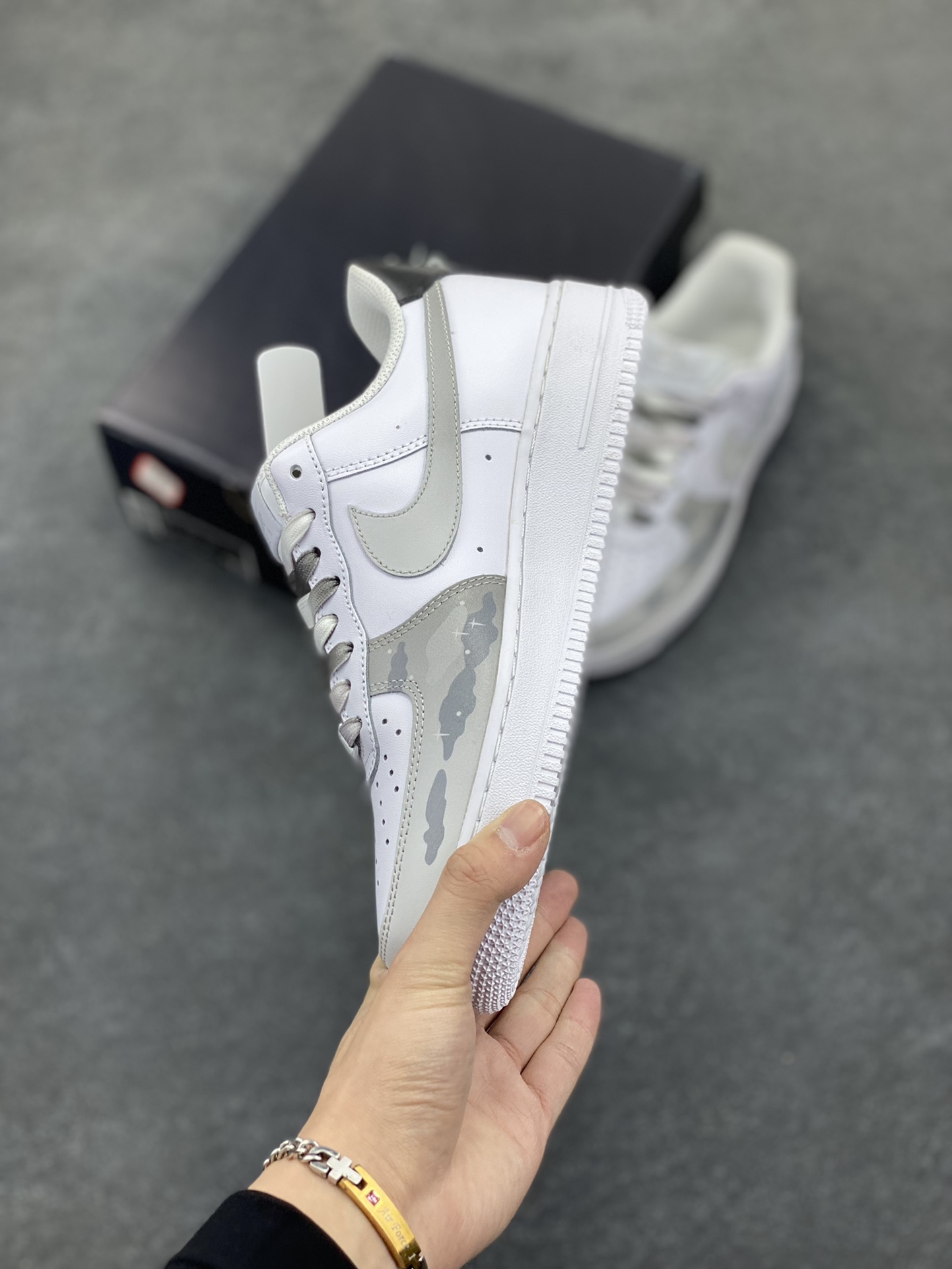 图片[3]-Nike Air Force 1 Low’07 云朵 配色 空军一号低帮休闲板鞋 定制皮料 原厂3D打印 定制鞋盒 原楦原纸板 纯正空军版型 内置全掌气垫 货号：CW2288-312 尺码：36 36.5 37.5 38 38.5 39 40 40.5 41 42 42.5 43 44 44.5 45-选品中心