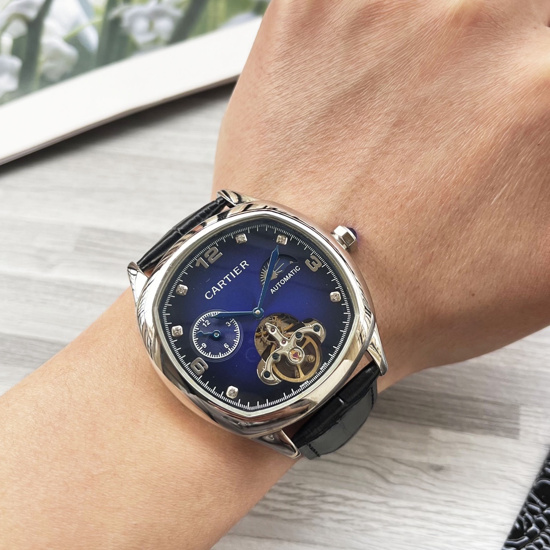 NO:148116,Unified octagonal shell series exquisite and versatile [Latest] Cartier's latest design large flywheel fine [Type] boutique men's watch [Watch strap] real cowhide strap [Movement] high-end fully automatic mechanical movement [Mirror] mineral reinforced glass (more high definition) Elegant taste, vast and atmospheric, ingenious, wrist treasure, size diameter 42mm thick 12mm hot sale!  Welcome to reprint!  cartier cowhide19860909统一 八角壳系列 精致百搭【最新】卡地亚最新设计大飞轮精品【类型】精品男士腕表【表带】真牛皮表带【机芯】高端全自动机械机芯【镜面】矿物质强化玻璃（更高清） 品味高雅 浩瀚大气 匠心独运 腕间瑰宝 尺寸直径42mm厚12mm热卖上市！欢迎转载！,,cartier,cowhide,Watch