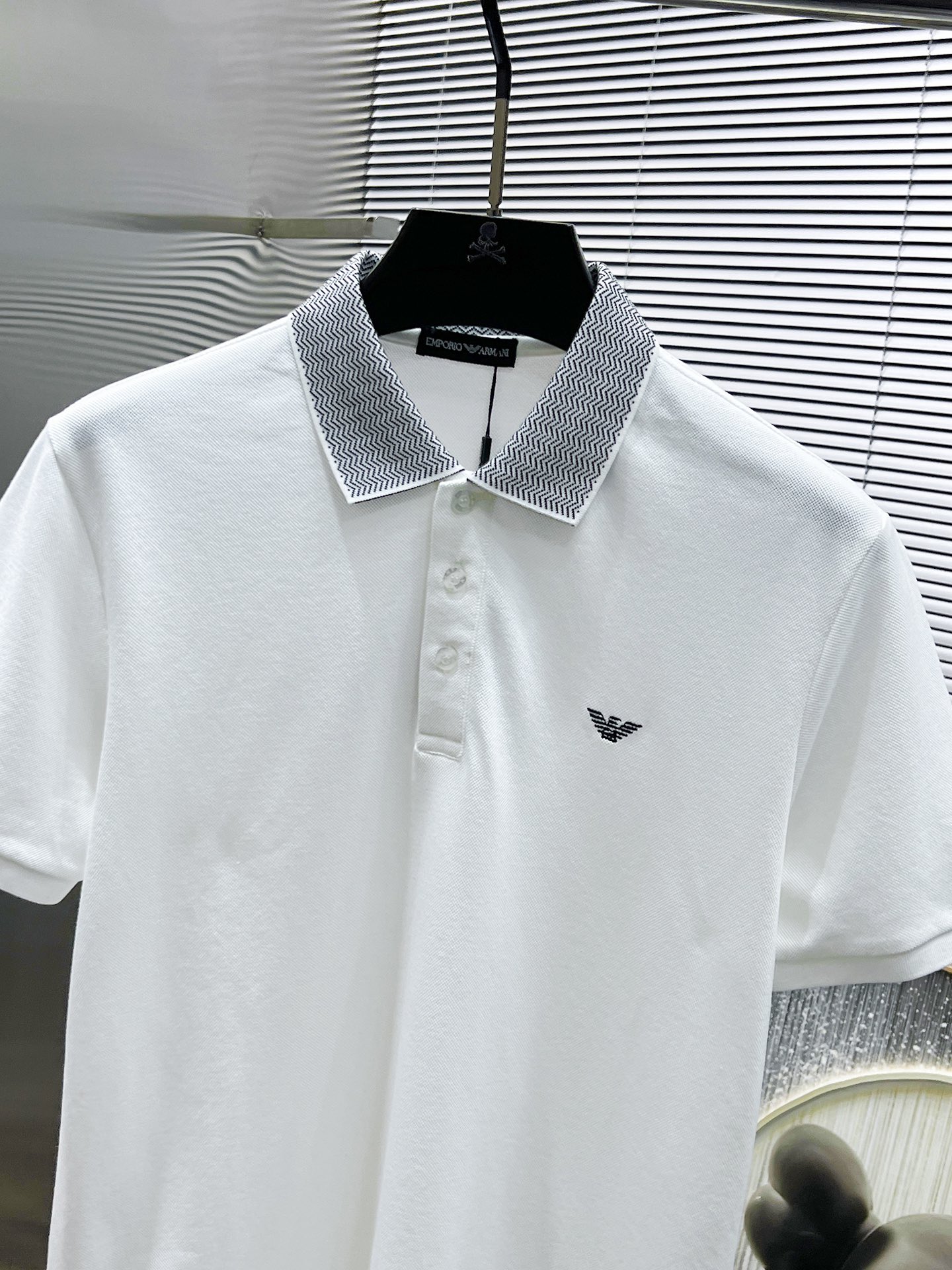 Armani Short Sleeve Polo Shirt Summer New Lapel High-end Version 5 i1740760350 6207 3