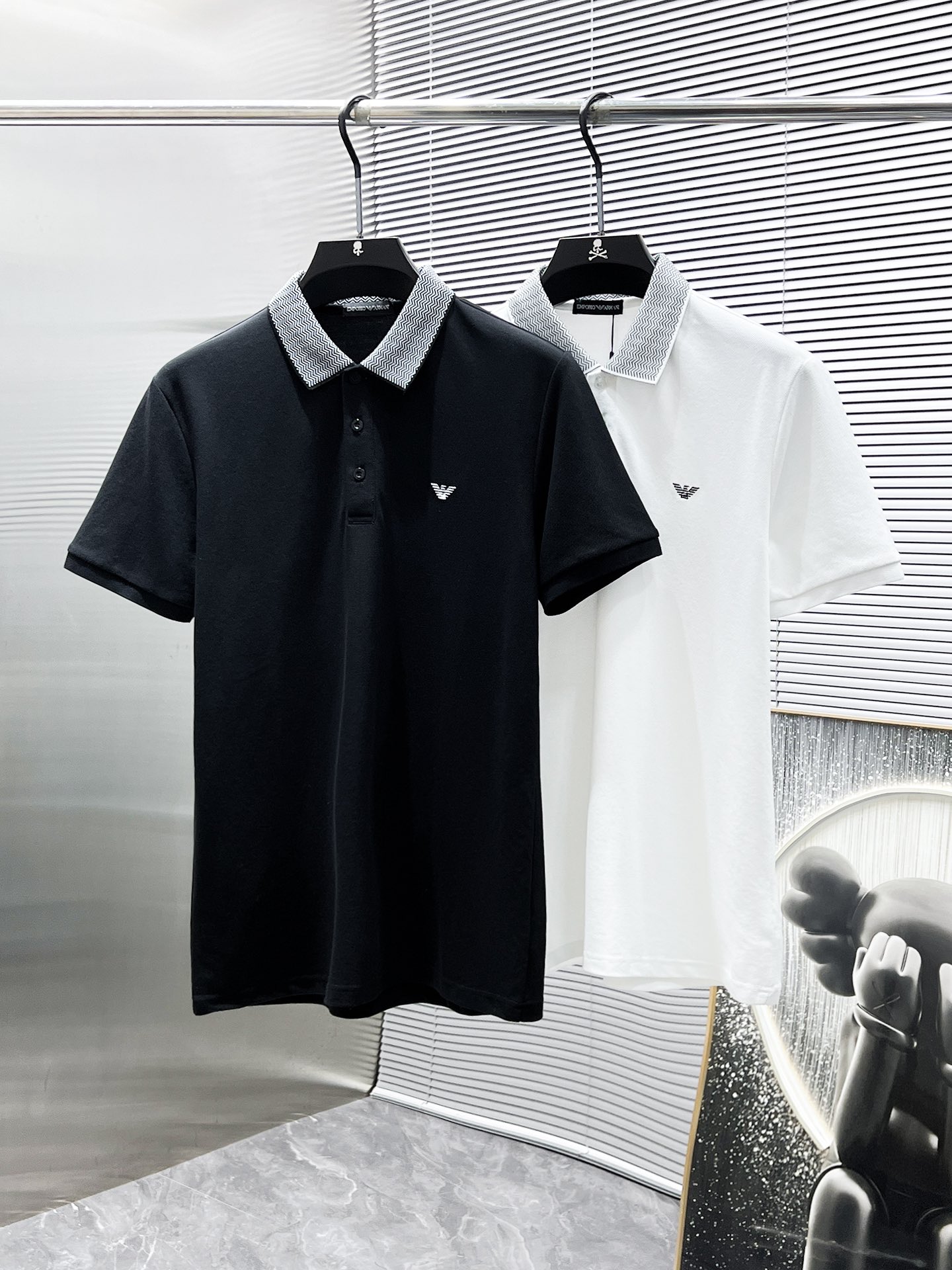 Armani Short Sleeve Polo Shirt Summer New Lapel High-end Version 10 i1740760350 878 8