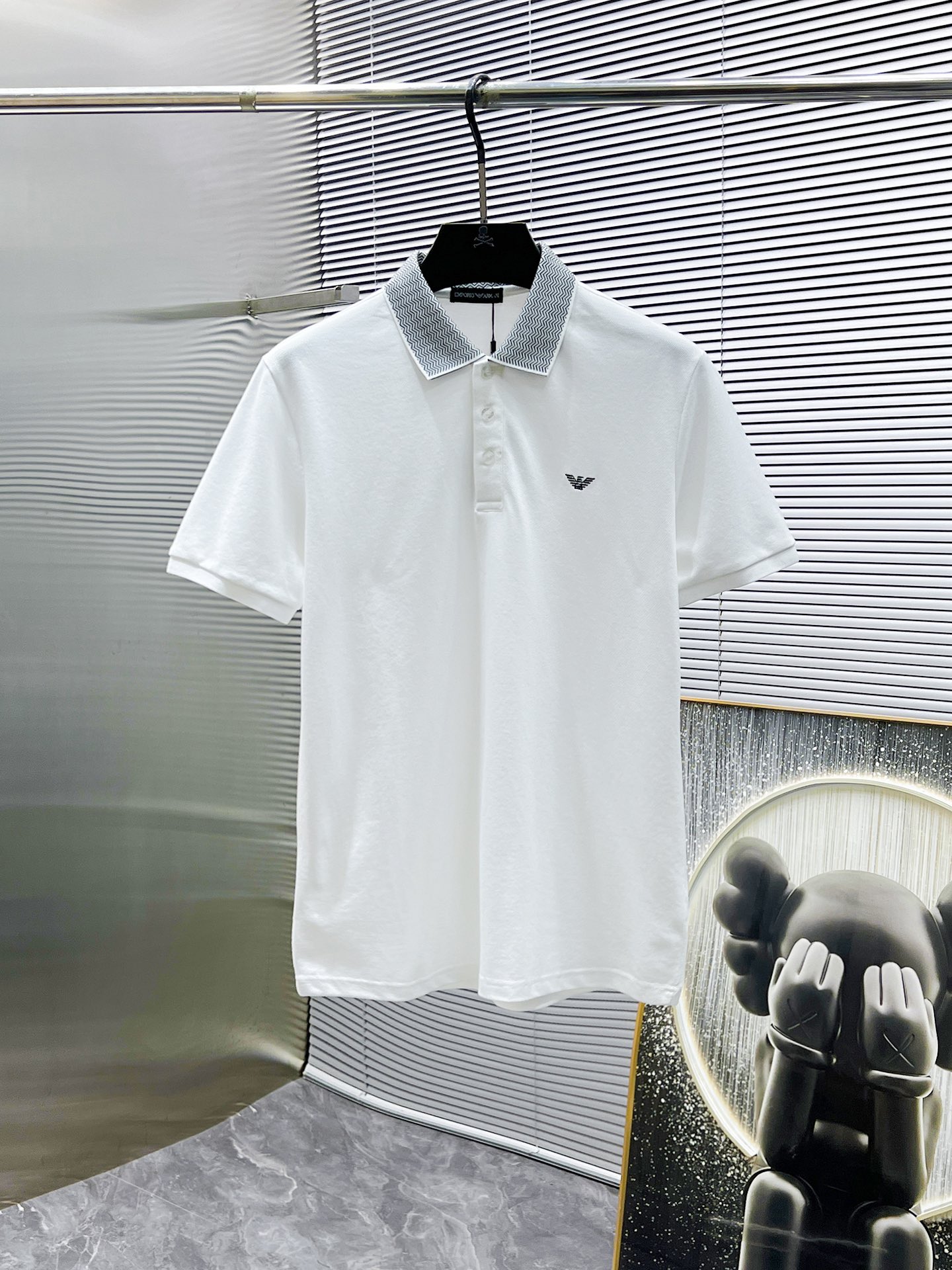 Armani Short Sleeve Polo Shirt Summer New Lapel High-end Version 3 i1740760350 9631 1