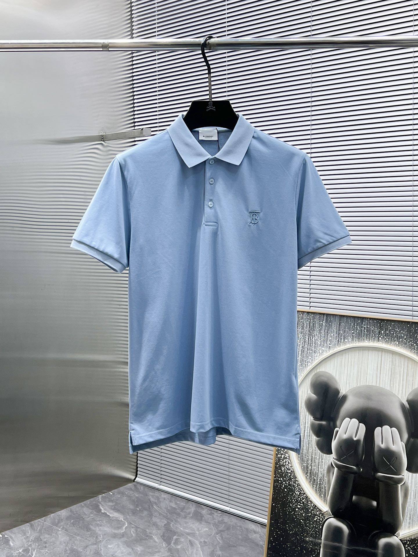Burberry Men's Blue Polo Shirt Short Sleeve Classic Fit Casual Top 3 i1740760560 3632 1