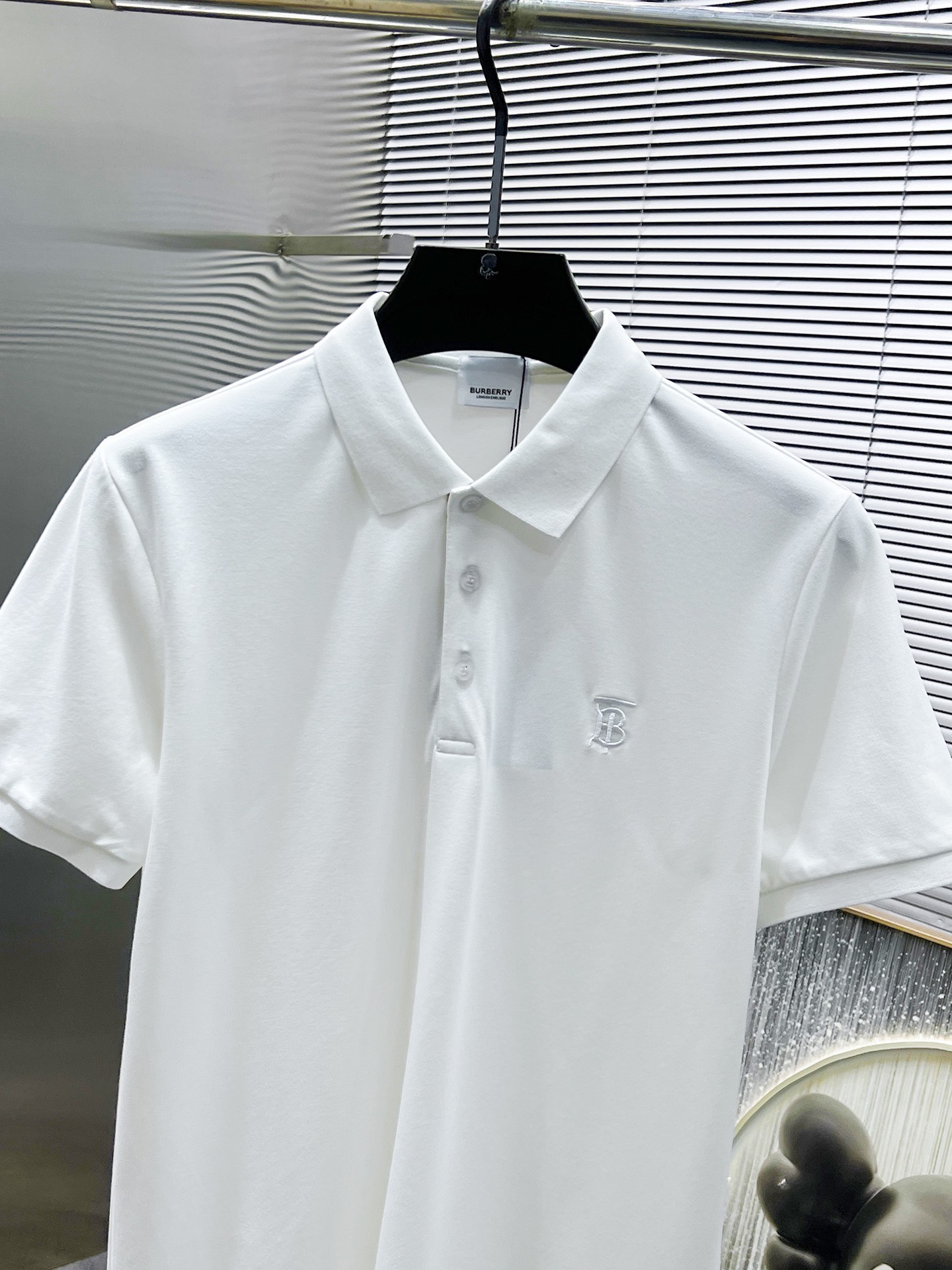 Burberry Men's Blue Polo Shirt Short Sleeve Classic Fit Casual Top 7 i1740760560 838 5