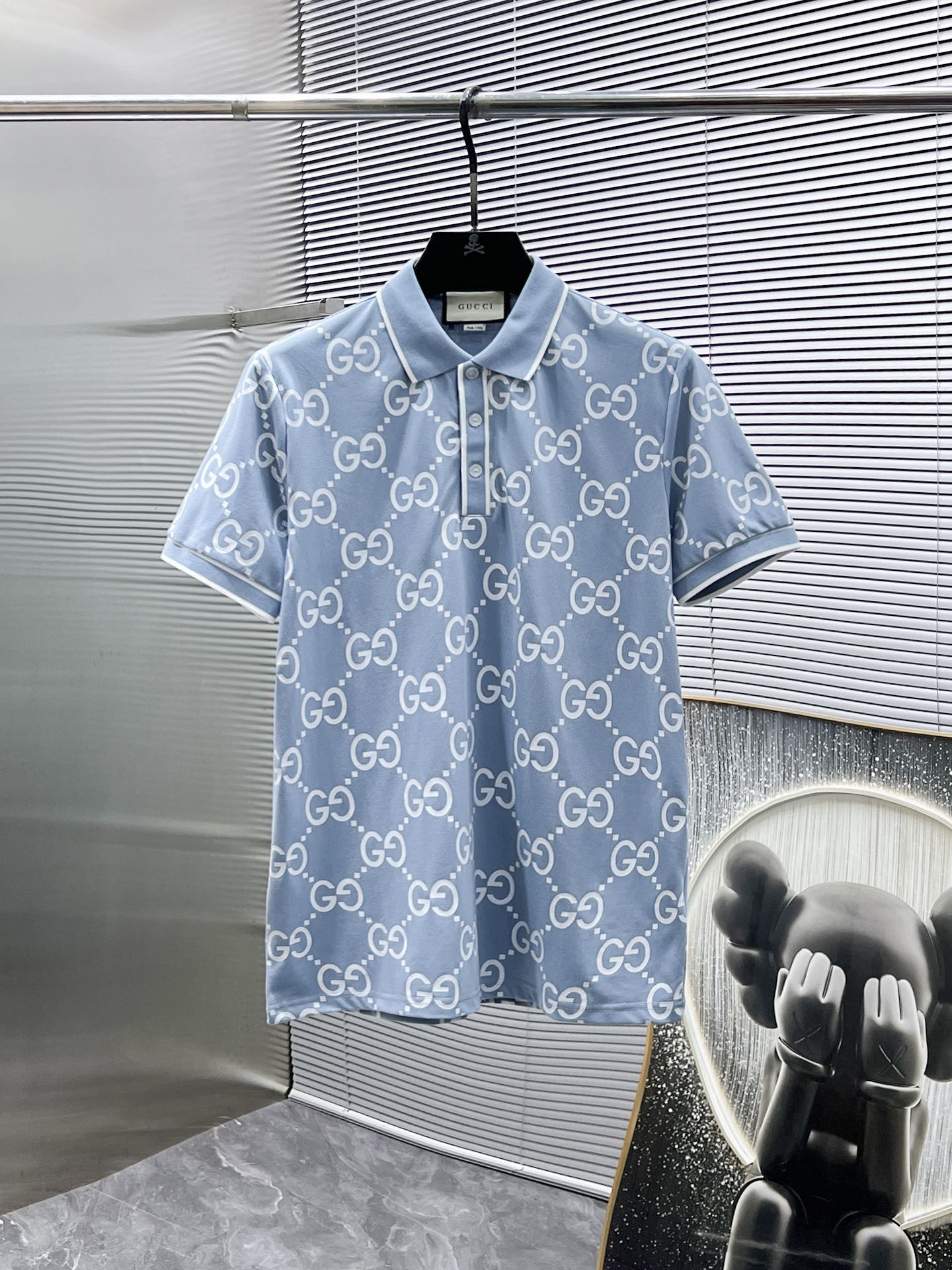 Gucci 2025SS Monogram Polo Shirt - High-End Custom Fabric, Breathable 3 i1740760943 404 1