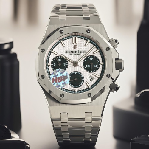 Audemars Piguet Royal Oak Chronograph Silver Dial Stainless Steel Watch