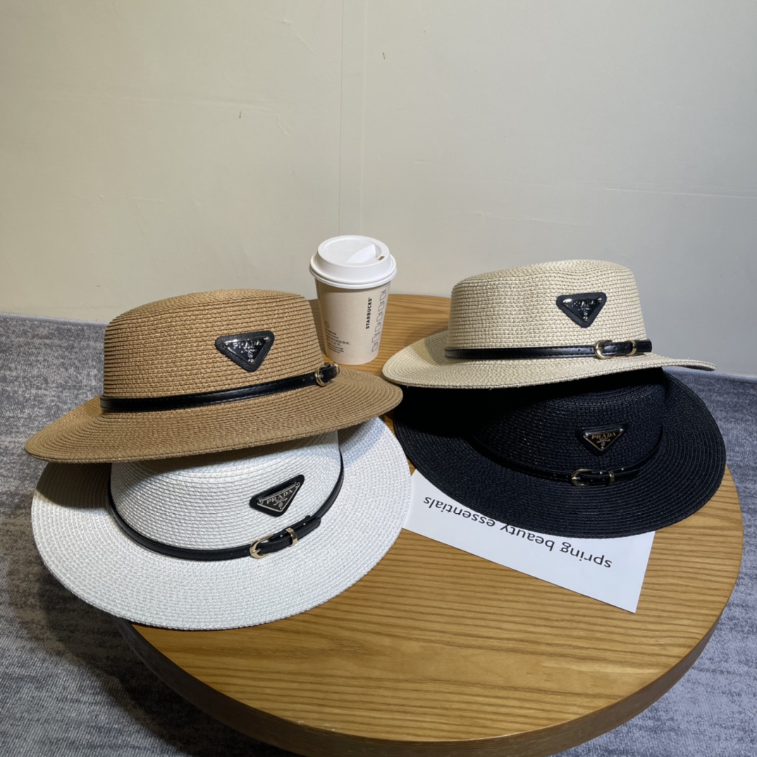高品质/草帽/Prada普拉达P55