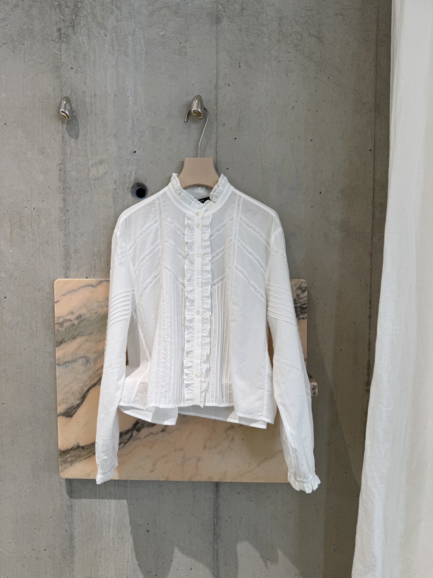 NO:320877,YS｜2025 Spring and Summer New Style Fairy Shirts Exquisite High-quality Fabric Details Good Cut Details Beautiful Upper Body SML, Shirts,alexander Wang19860909YS｜2025 春夏新款 仙女衬衫 精致 高品质面料细节 剪裁好 细节精美 上身很漂亮 SML,,shirts,alexander wang,Women's clothing