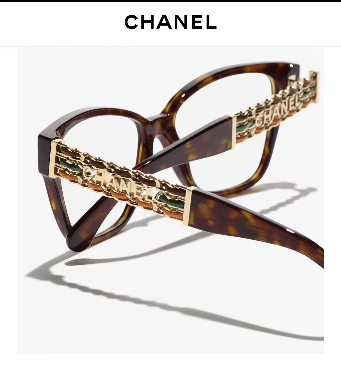 ‼️ 官网图 CHANE* 
MODEL：3485
SIZE：55口18-140
