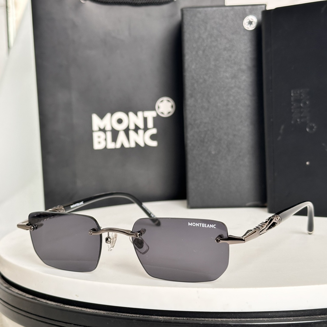  ‼️【MONT BLAN*】万宝*龙新款太阳镜🕶️。MODELMB0348S，SIZE 54口20-1