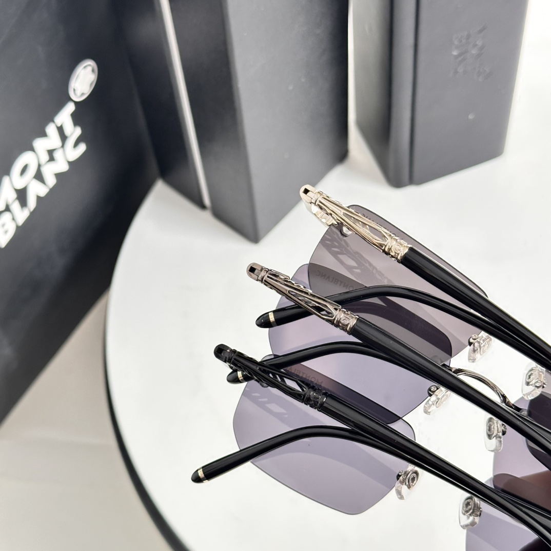  ‼️【MONT BLAN*】万宝*龙新款太阳镜🕶️。MODELMB0348S，SIZE 54口20-1