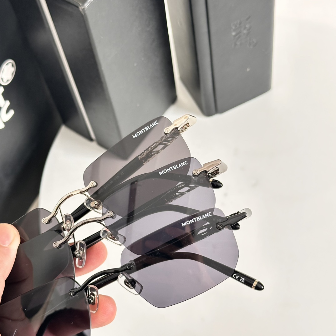  ‼️【MONT BLAN*】万宝*龙新款太阳镜🕶️。MODELMB0348S，SIZE 54口20-1