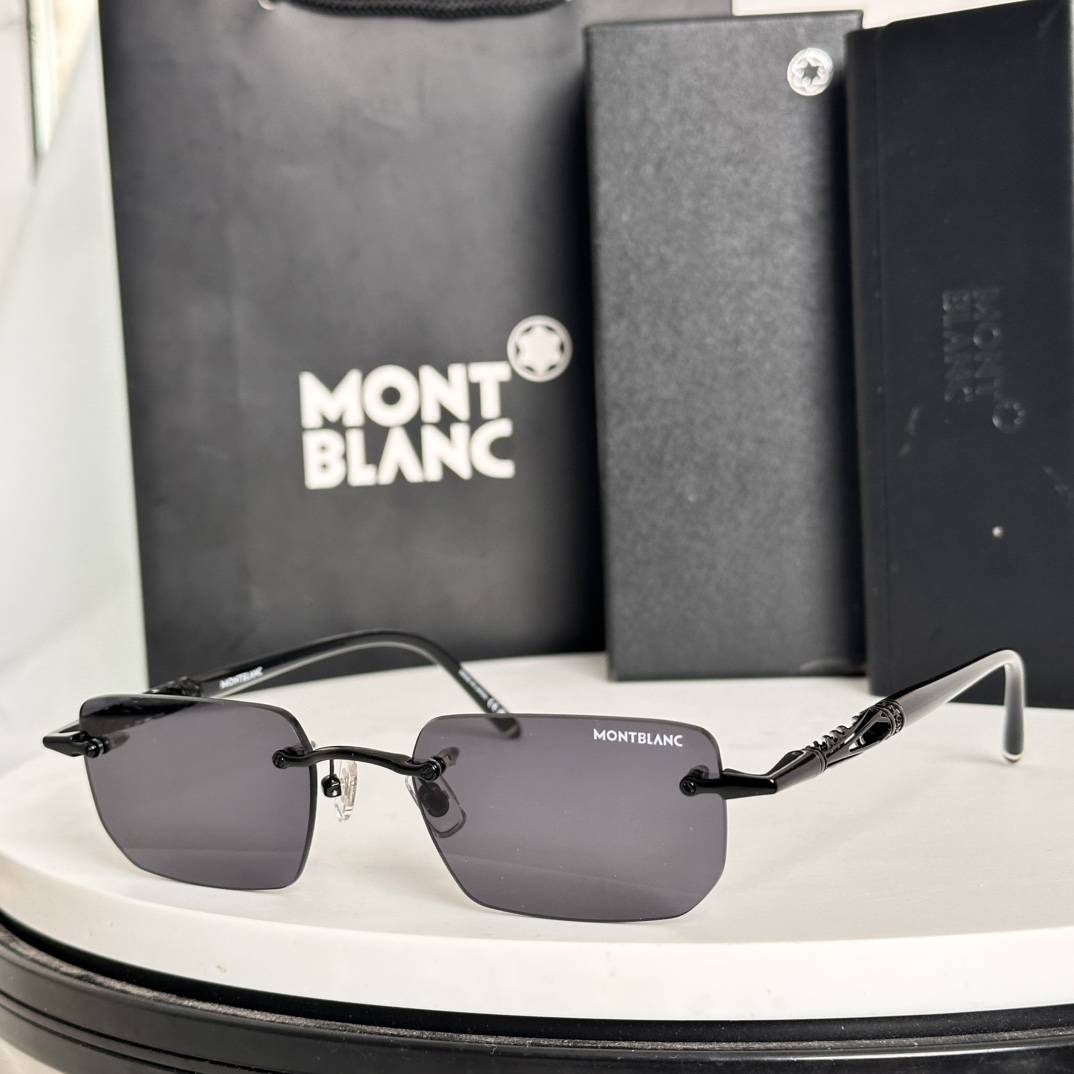  ‼️【MONT BLAN*】万宝*龙新款太阳镜🕶️。MODELMB0348S，SIZE 54口20-1