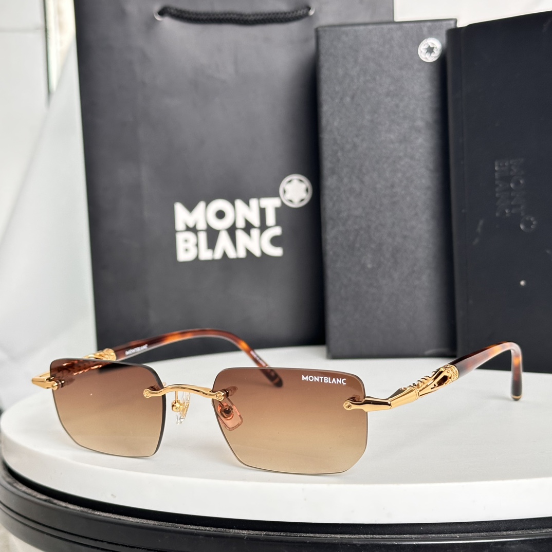  ‼️【MONT BLAN*】万宝*龙新款太阳镜🕶️。MODELMB0348S，SIZE 54口20-1