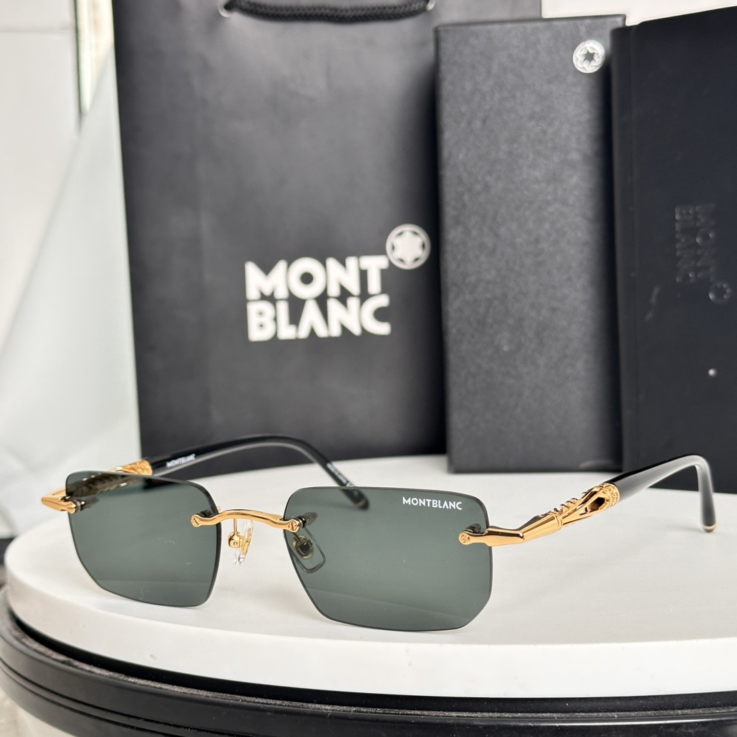  ‼️【MONT BLAN*】万宝*龙新款太阳镜🕶️。MODELMB0348S，SIZE 54口20-1
