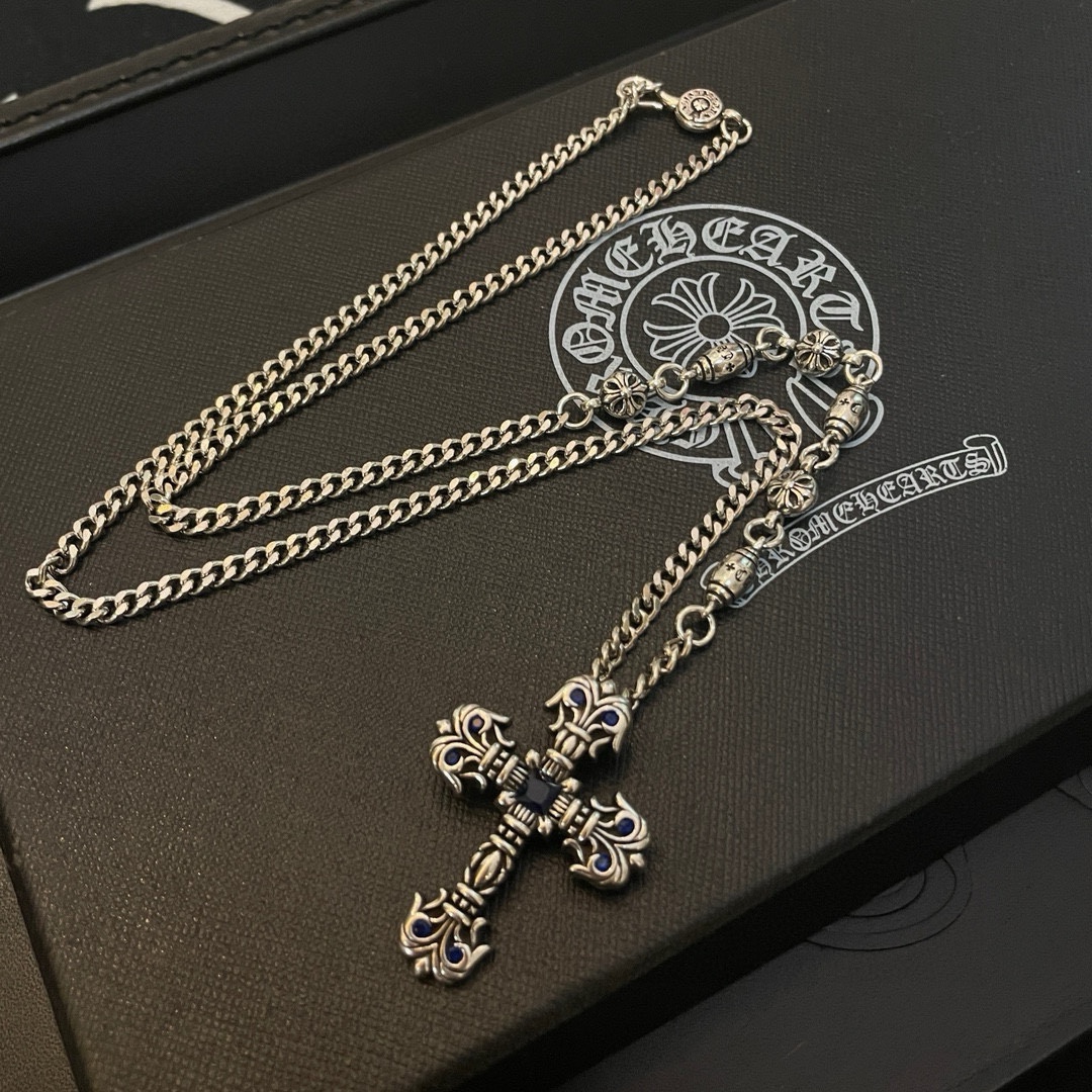 שרשרת Chrome Hearts צלב צד צלב צלב צד צלב צד צלב צד צלב צד צלב צד צלב צד 7 i1740843434 7028 5