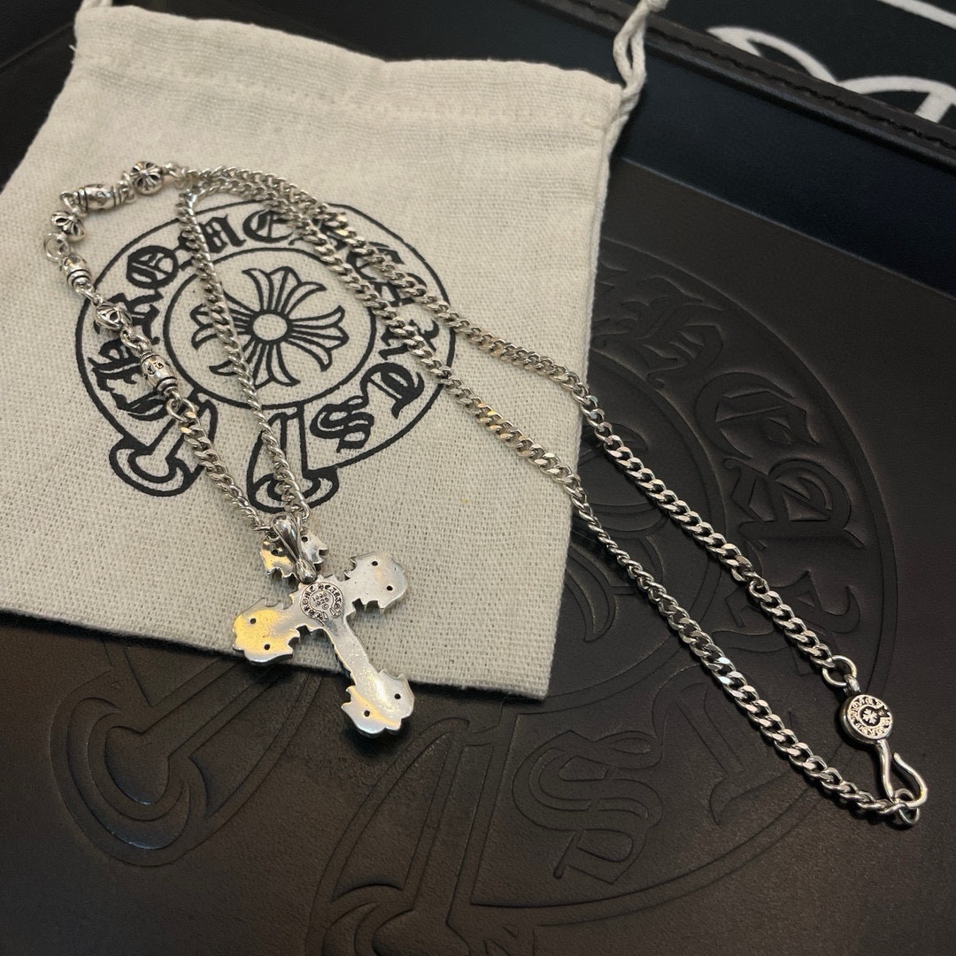 שרשרת Chrome Hearts צלב צד צלב צלב צד צלב צד צלב צד צלב צד צלב צד צלב צד 10 i1740843434 9699 8