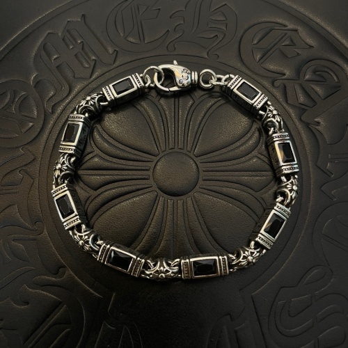 Chrome Hearts Multi-Element Black Diamond Cross Bracelet, Premium Quality 1 Chrome Hearts Multi-Element Black Diamond Cross Bracelet, Premium Quality