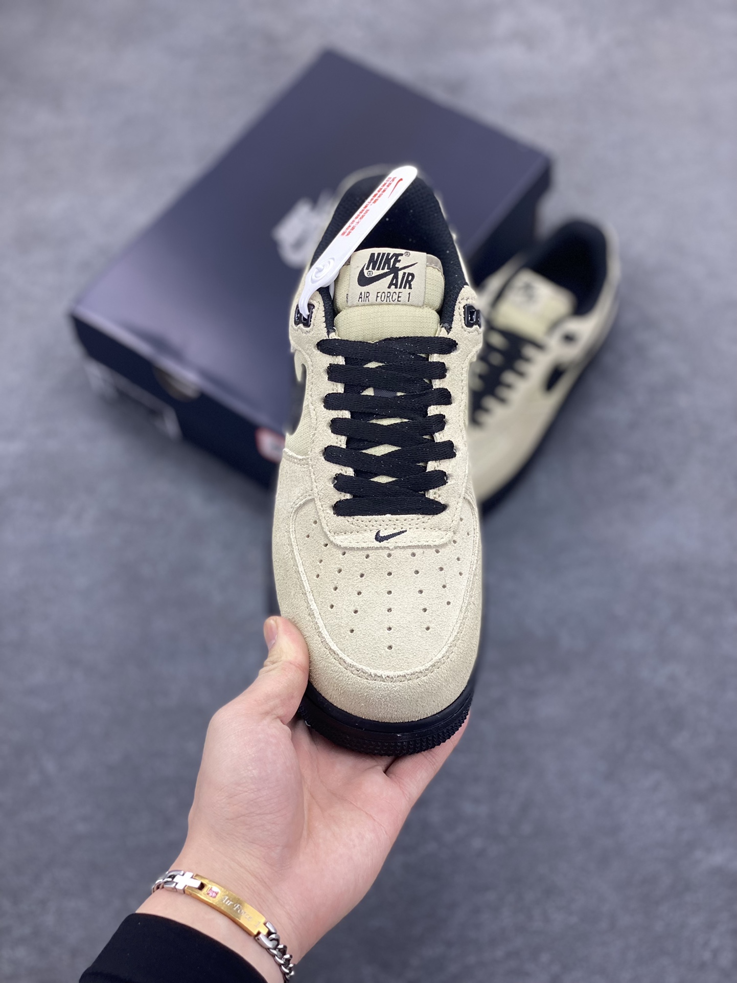 图片[2]-Air Force 1 Low 黑棕 原楦头原纸板 打造纯正空军版型 #专注外贸渠道 全掌内置蜂窝气垫 #原盒配件 原厂中底钢印、拉帮完美 货号：HV6526-200 尺码：36 36.5 37.5 38 38.5 39 40 40.5 41 42 42.5 43 44 44.5 45-选品中心