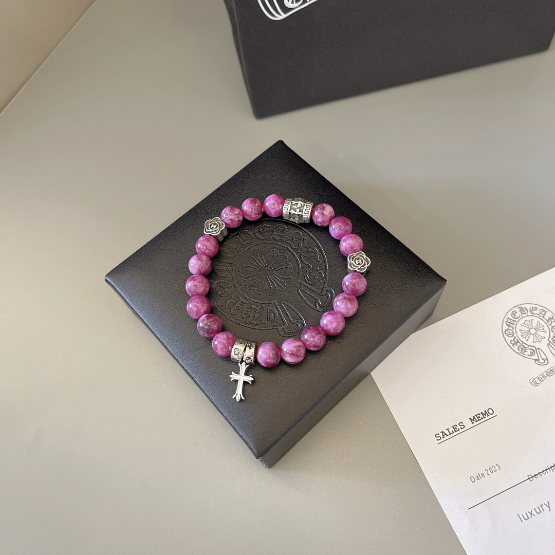 NO:377903,Too handsome and exciting the latest model Croxin, no explosion, factory direct sales, original one-to-one reproduction, Croxin retro bracelet, jewelry boutique, chrome hearts19860909太帅爆了最新款克罗心 不爆不发 厂家直销 原版一比一复刻 克罗心复古手串,饰品精品,chrome hearts,Jewelry