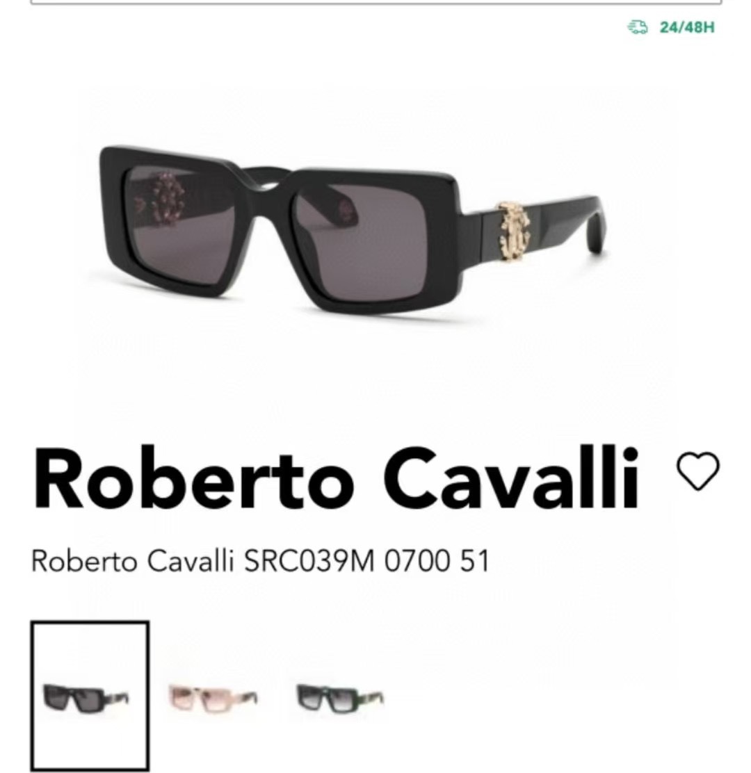  ‼️Roberto Cavalie*✨✨✨MODEL：SRC 039M✨✨✨ SIZE：53口20-1