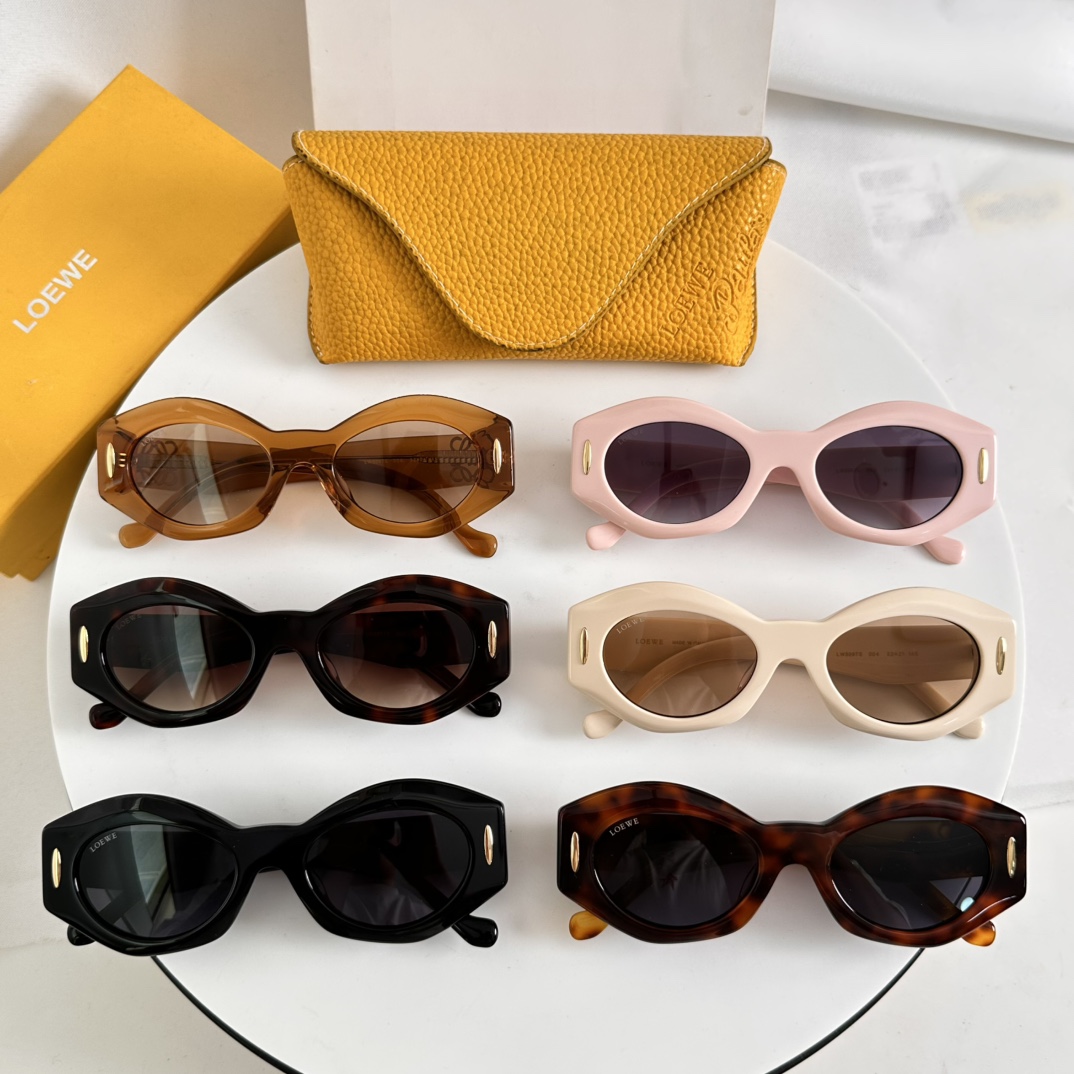  ‼️ 细节图 LOEWE🌟🌟🌟MODEL：LW5097S🌟🌟🌟SIZE：52口21-145🌟🌟🌟