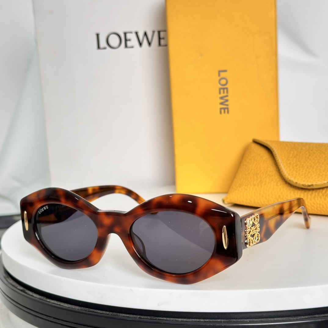  ‼️ 细节图 LOEWE🌟🌟🌟MODEL：LW5097S🌟🌟🌟SIZE：52口21-145🌟🌟🌟