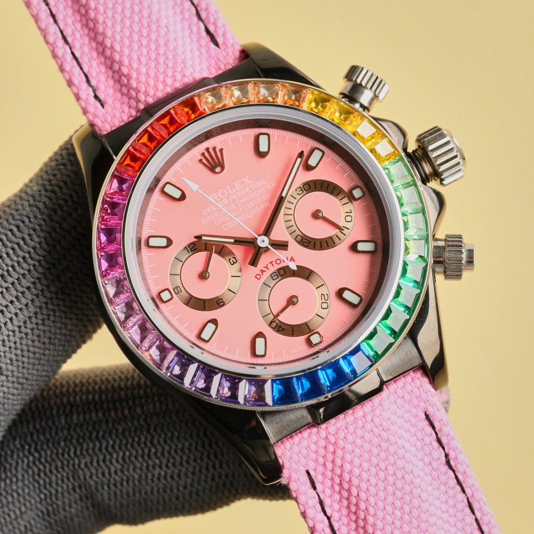 Rolex Ditonna Series 316L Steel Watch: Unified 1575, 43mm Size, Super-Dark Nightlight. - 图片 6