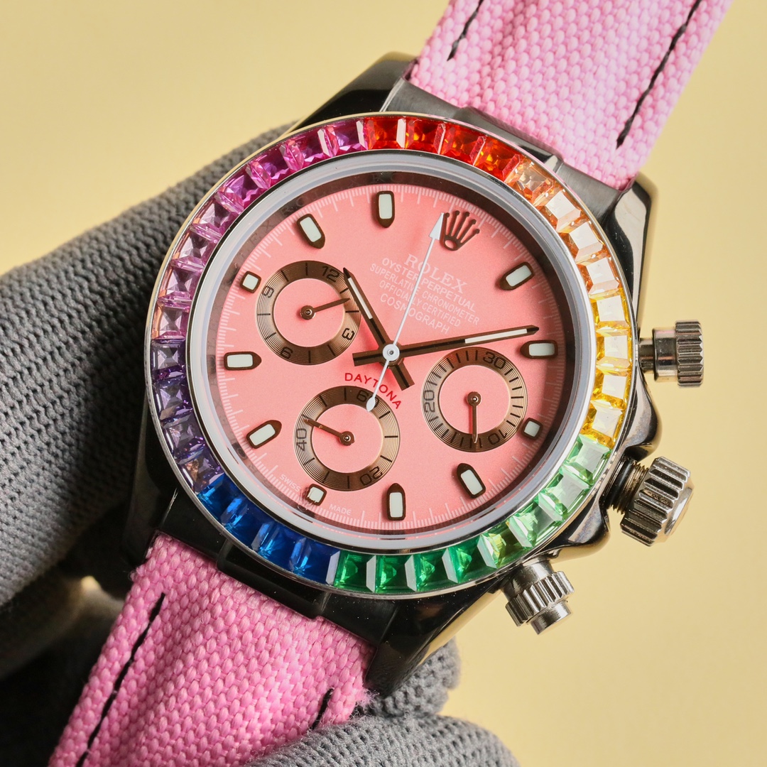 Rolex Ditonna Series 316L Steel Watch: Unified 1575, 43mm Size, Super-Dark Nightlight. - 图片 2