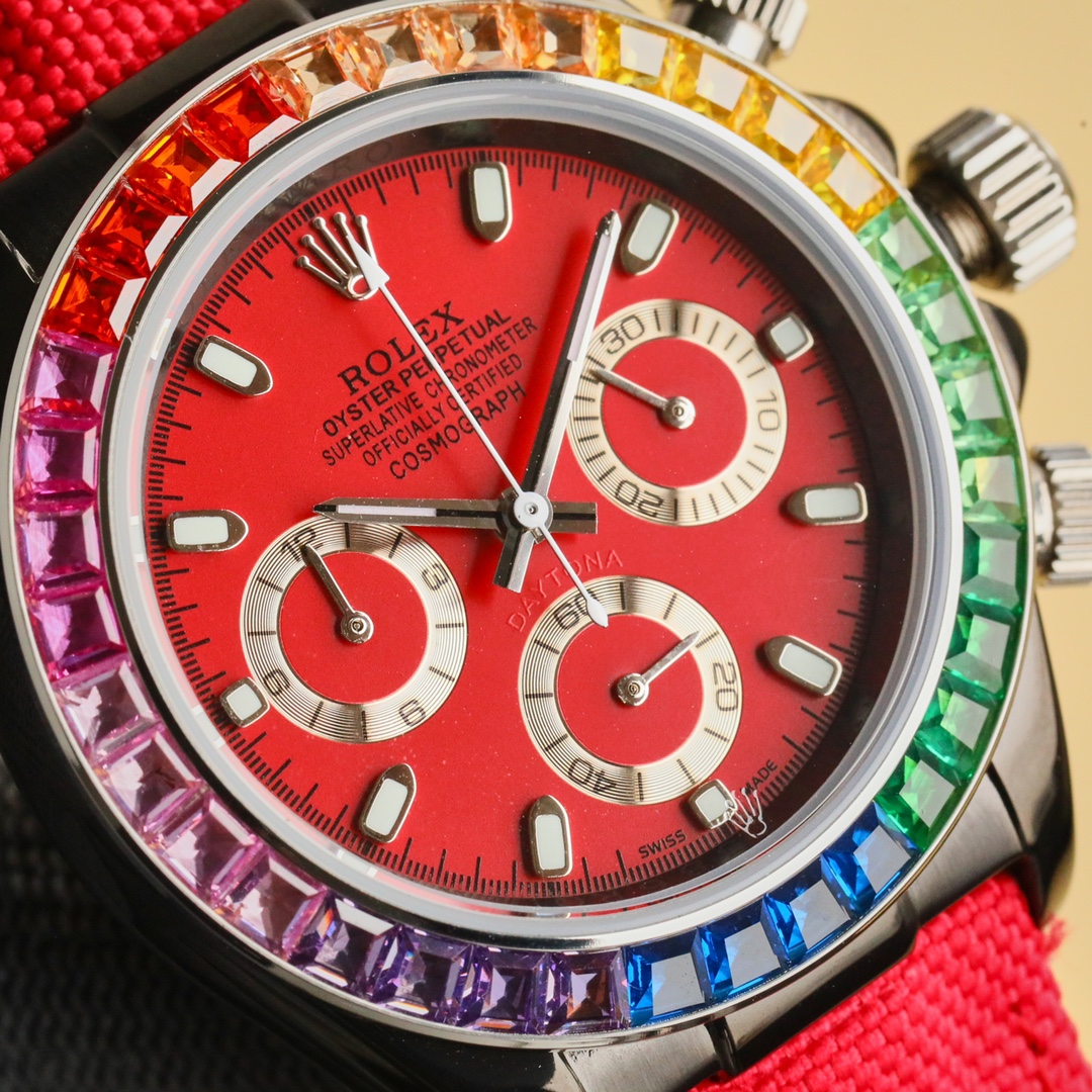 Rolex Ditonna Series 316L Steel Watch: Unified 1575, 43mm Size, Super Dark Nightlight. - 图片 3