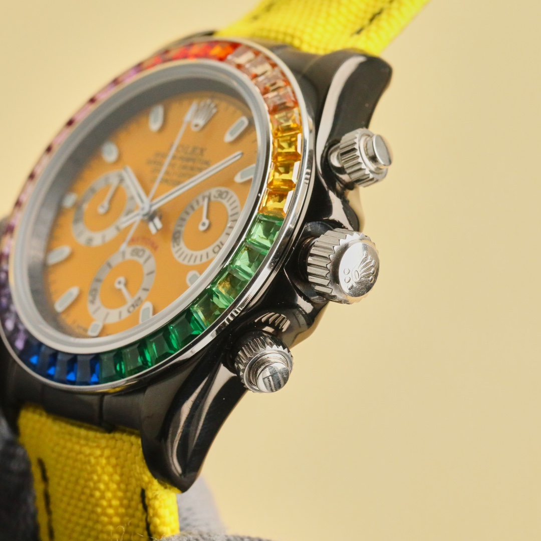 Rolex Ditonna Series 316L Steel Watch: Unified 1575, 43mm Size, Super Dark Nightlight. - 图片 7