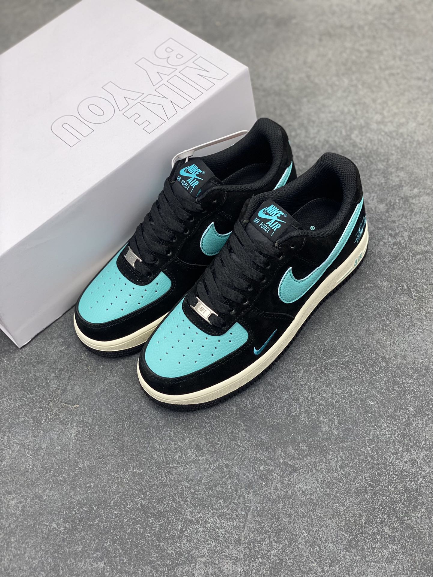 图片[8]-NK Air Force 1‘07 Low 定制款抽屉盒 空军一号低帮休闲板鞋 定制皮料 原楦原纸板 纯正版型 高清洁度 内置全掌气垫 货号：CW2288-111 尺码：36 36.5 37.5 38 38.5 39 40 40.5 41 42 42.5 43 44 44.5 45-选品中心