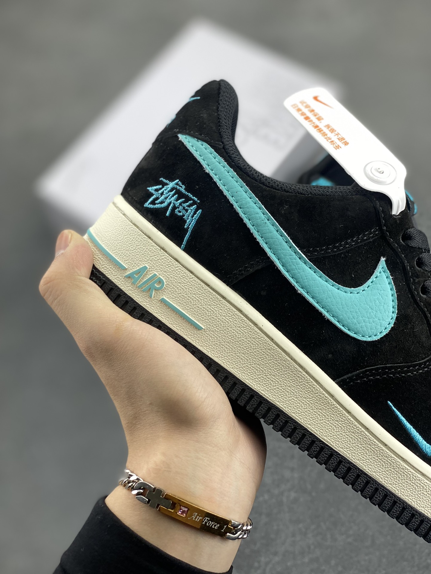 图片[6]-NK Air Force 1‘07 Low 定制款抽屉盒 空军一号低帮休闲板鞋 定制皮料 原楦原纸板 纯正版型 高清洁度 内置全掌气垫 货号：CW2288-111 尺码：36 36.5 37.5 38 38.5 39 40 40.5 41 42 42.5 43 44 44.5 45-选品中心